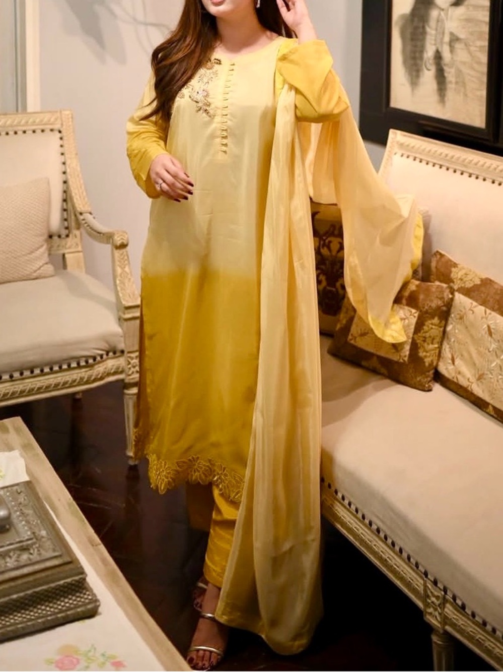 Pakistani Ombré Shalwar Kameez